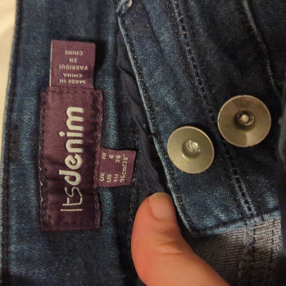 Long Tall Sally High waisted skinny jeans size 6 - Picture 2 of 4